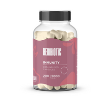 Load image into Gallery viewer, Hembiotic 5000mg Bulk CBD Capsules - 200 Caps