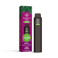 Load image into Gallery viewer, Darwin CBD 1000 Disposable Vape Device 2500 Puffs - Associated CBD