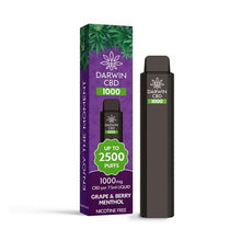 Load image into Gallery viewer, Darwin CBD 1000 Disposable Vape Device 2500 Puffs - Associated CBD