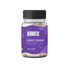 Load image into Gallery viewer, Hembiotic 750mg CBD Capsules - 30 Caps - Associated CBD