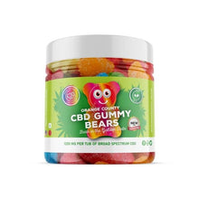 Load image into Gallery viewer, Orange County 1200mg CBD Gummy Bears - Small Pack - Associated CBD