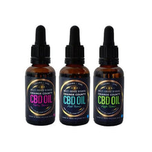 Load image into Gallery viewer, Orange County CBD 1000mg Flavoured Tincture Oil 30ml - Associated CBD