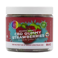 Load image into Gallery viewer, Orange County CBD 1200mg Gummies - Small Pack - Associated CBD