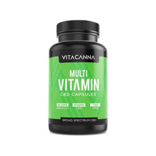 Load image into Gallery viewer, Vitacanna 1000mg Broad Spectrum CBD Vegan Capsules - 50 Caps - Associated CBD