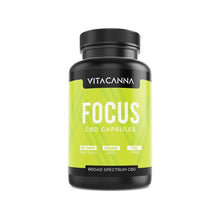 Load image into Gallery viewer, Vitacanna 500mg Broad Spectrum CBD Vegan Capsules - 50 Caps - Associated CBD