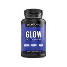 Load image into Gallery viewer, Vitacanna 500mg Broad Spectrum CBD Vegan Capsules - 50 Caps - Associated CBD