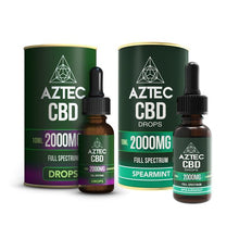 Load image into Gallery viewer, Aztec CBD Full Spectrum Hemp Oil 2000mg CBD 10ml - Associated CBD

