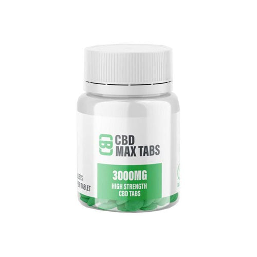 CBD Asylum 3000mg CBD Max Tablets - 100 Caps (BUY 1 GET 2 FREE) - Associated CBD