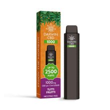 Load image into Gallery viewer, Darwin CBD 1000 Disposable Vape Device 2500 Puffs - Associated CBD
