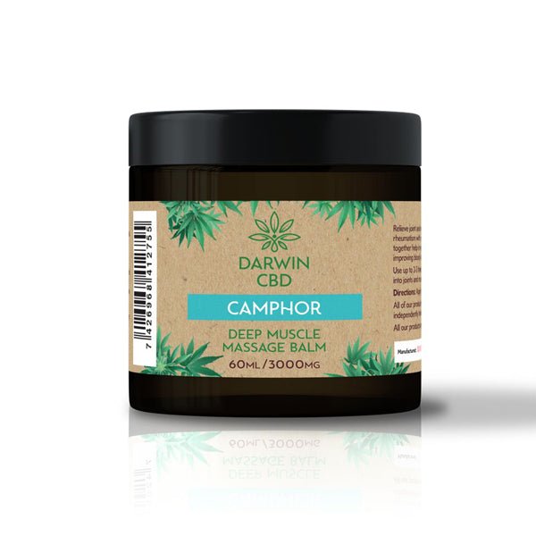 Darwin CBD 3000mg CBD Camphor Massage Balm - 60ml - Associated CBD