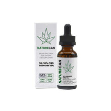 Load image into Gallery viewer, Naturecan 10% 1000mg CBD Broad Spectrum MCT Oil 10ml - Associated CBD

