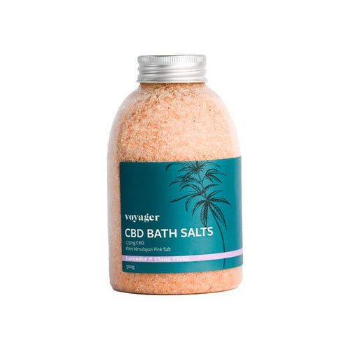 Voyager 275mg CBD Lavender & Ylang Ylang Bath Salts - 500g - Associated CBD